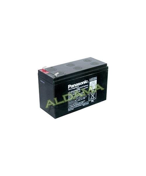 BATERIA LC-R127R2PG/PG1 12V 7,2Ah PANASONIC