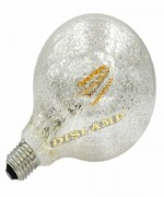 Lámpara G125 LED CRAQ CROMO 6W 240V