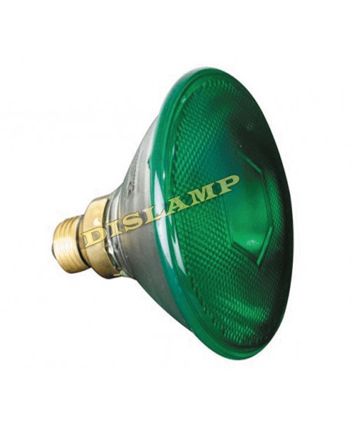 Lámpara PAR 38 24V 80W VERDE