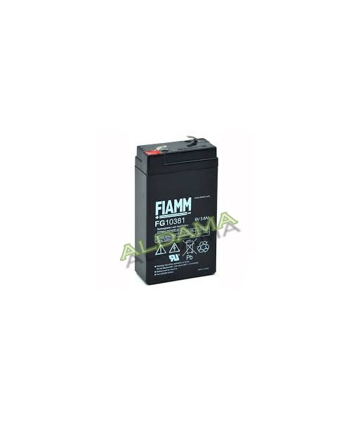 BATERIA 6V 3,8Ah FG10381 FIAMM