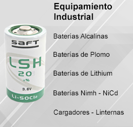 Bater&iacute;as Industriales
